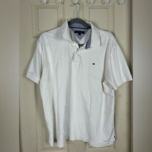 Tommy Hilfiger white polo